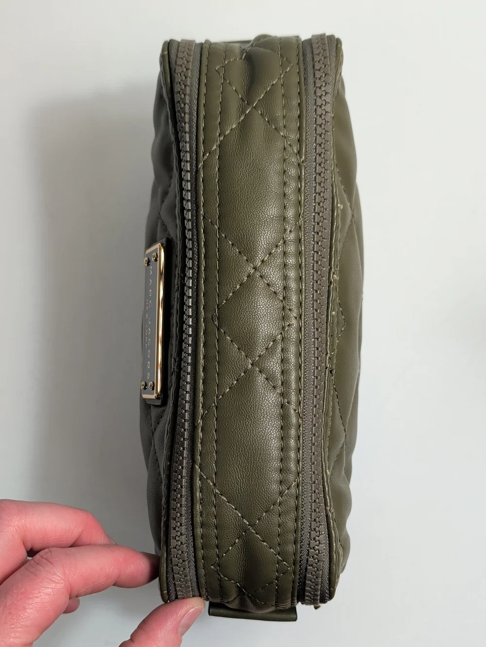 NWOT Marc Jacobs Quilted Leather Cosmetic Bag